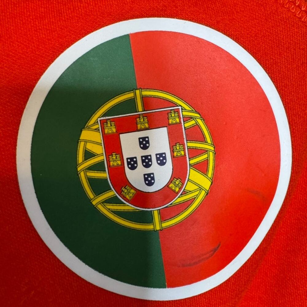 Portugal FIFA World Cup Qatar 2022 Hoodie Red Black Soccer Fan Sweatshirt M - Picture 5 of 11